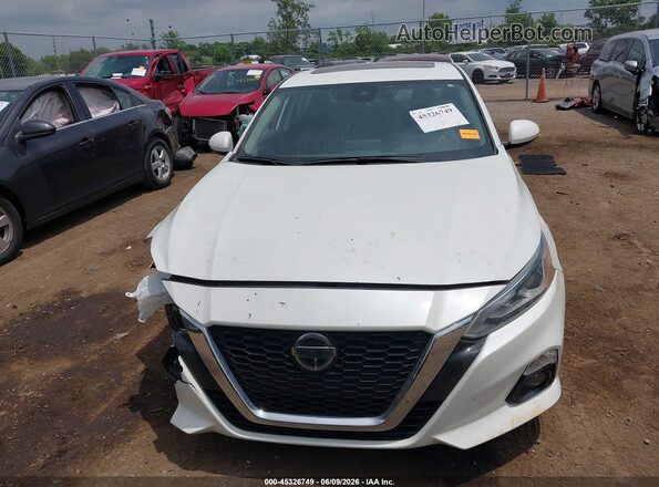 1N4BL4EV9NN399308 2022 NISSAN ALTIMA White Instrument cluster view