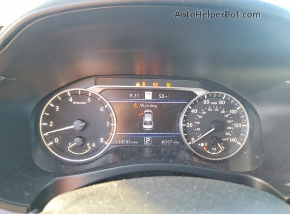 1N4BL4EVXKC195608 2019 NISSAN ALTIMA Gray Instrument cluster view