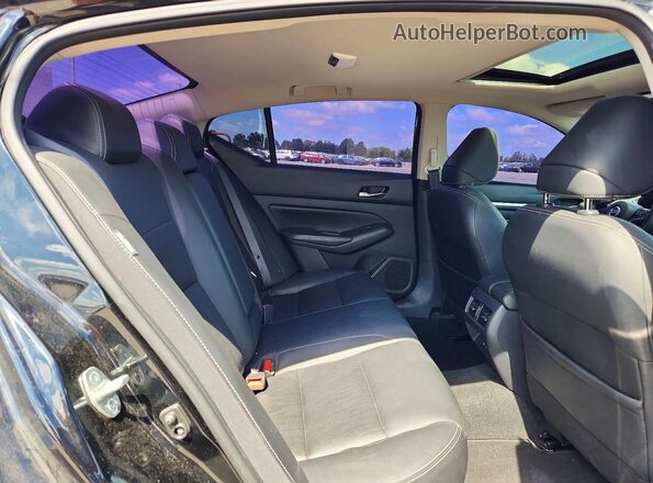 1N4BL4EVXKC236206 2019 NISSAN ALTIMA Black Vista de los asientos traseros