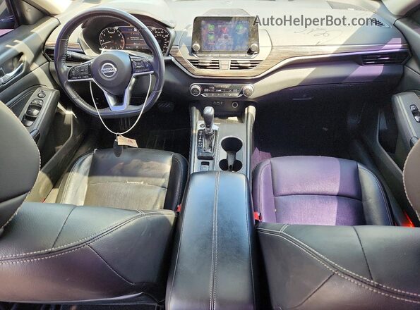 1N4BL4EVXKC236206 2019 NISSAN ALTIMA Black Vista del salpicadero