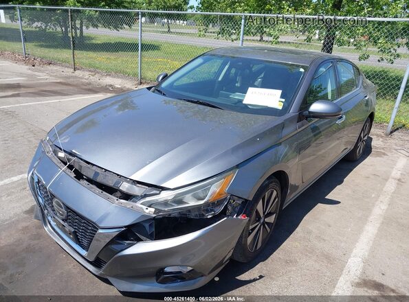1N4BL4EW0MN324164 2021 NISSAN ALTIMA Gray წინა მარცხენა ხედი სამი მეოთხედიდან