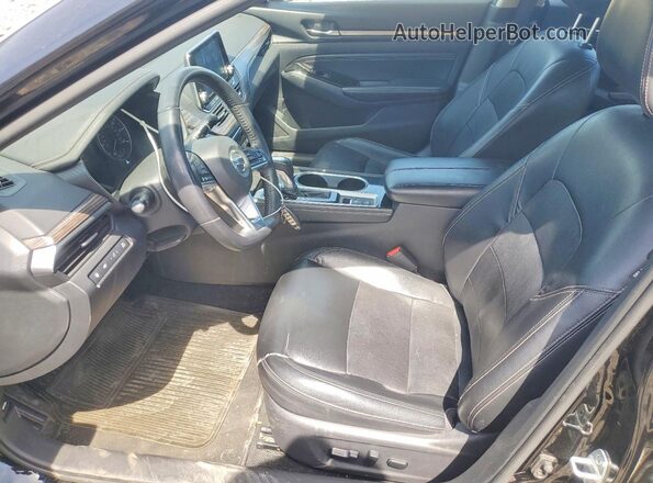 1N4BL4EW1LC112108 2020 NISSAN ALTIMA Black წინა სალონის ხედი