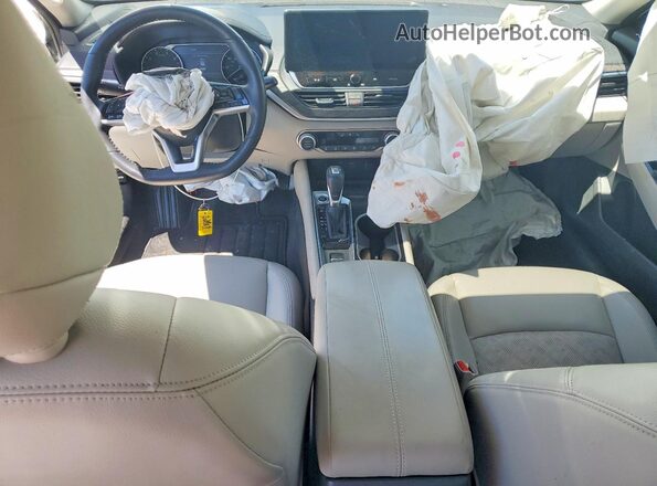 1N4BL4EW2RN353169 2024 NISSAN ALTIMA White Вид панелі приладів