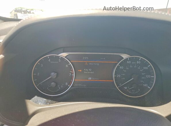 1N4BL4EW2RN353169 2024 NISSAN ALTIMA White Вид щитка приладів