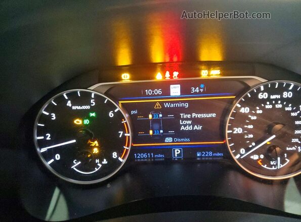 1N4BL4EW4KC170583 2019 NISSAN ALTIMA Gray Instrument cluster view