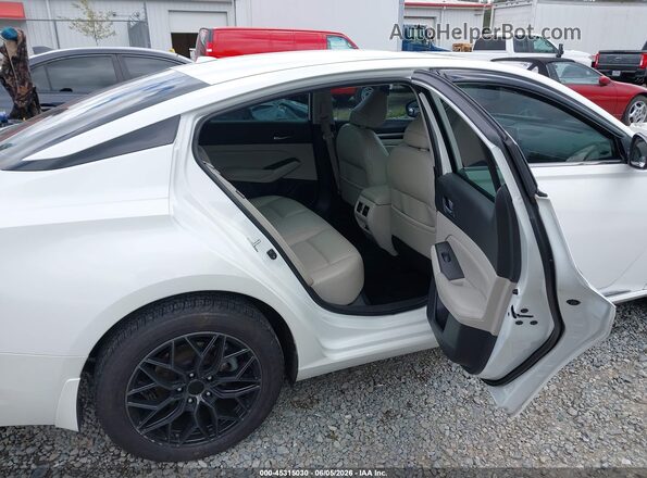 1N4BL4EW5KN304196 2019 NISSAN ALTIMA White Vista de la etiqueta del VIN