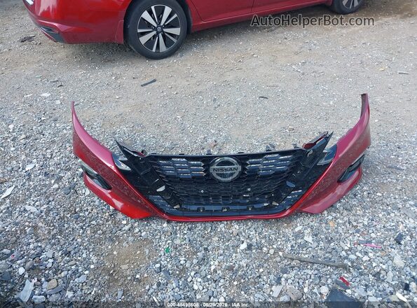 1N4BL4EW6MN383655 2021 NISSAN ALTIMA Red Вид щитка приладів