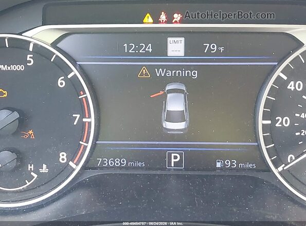 1N4BL4FV0KC102352 2019 NISSAN ALTIMA Gray 