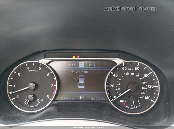 1N4BL4FV5KC207193 2019 NISSAN ALTIMA Black Vista de los asientos traseros