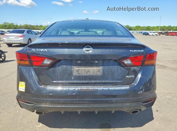 1N4BL4FW0KC136672 2019 NISSAN ALTIMA Charcoal უკანა ხედი