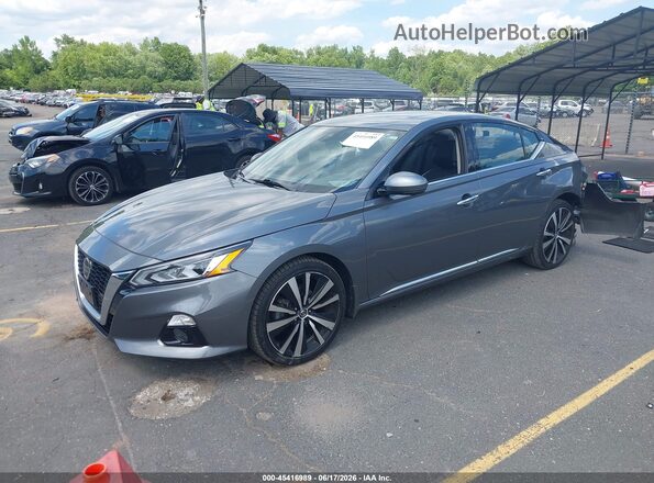 1N4BL4FW2KC177157 2019 NISSAN ALTIMA Gray Vista tres cuartos delantera izquierda