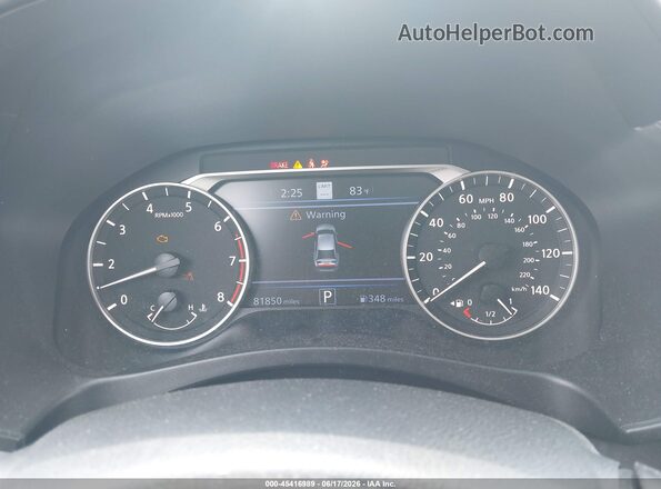 1N4BL4FW2KC177157 2019 NISSAN ALTIMA Gray Vista de los asientos traseros