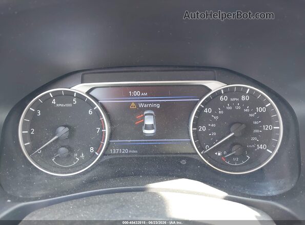 1N4BL4FW3LC141737 2020 NISSAN ALTIMA Gray Vista de los asientos traseros