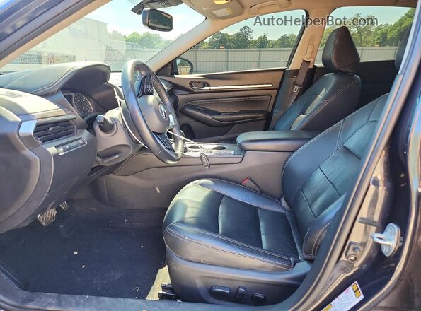 1N4BL4FW4KC137968 2019 NISSAN ALTIMA Gray Widok wnętrza z przodu