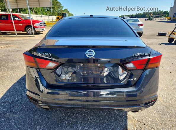 1N4BL4FW4KC137968 2019 NISSAN ALTIMA Gray Widok z tyłu