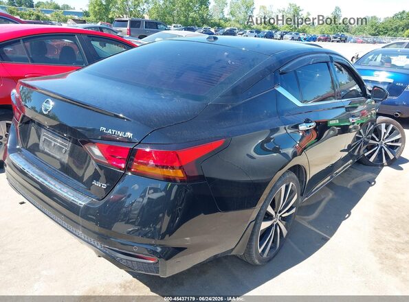 1N4BL4FW9MN354780 2021 NISSAN ALTIMA Черный Задняя правая четверть