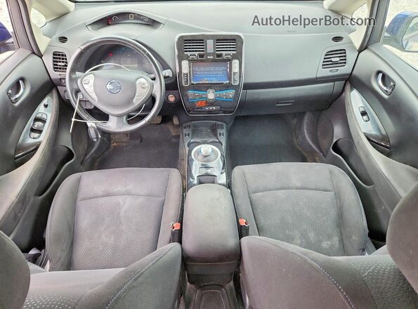 1N4BZ0CP0GC302605 2016 NISSAN LEAF Синий 