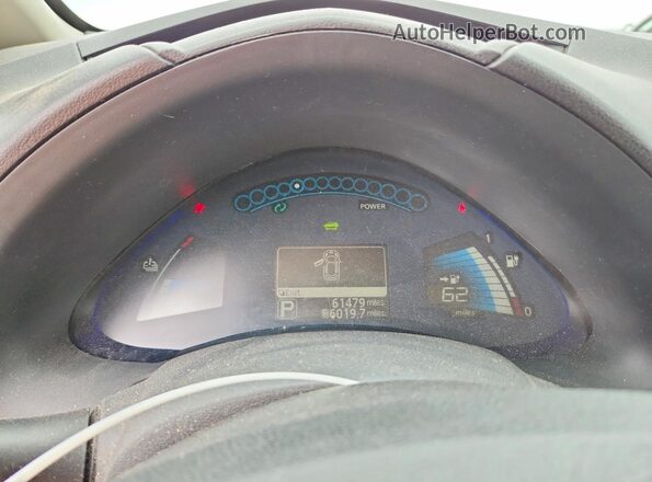 1N4BZ0CP0GC302605 2016 NISSAN LEAF Синий 