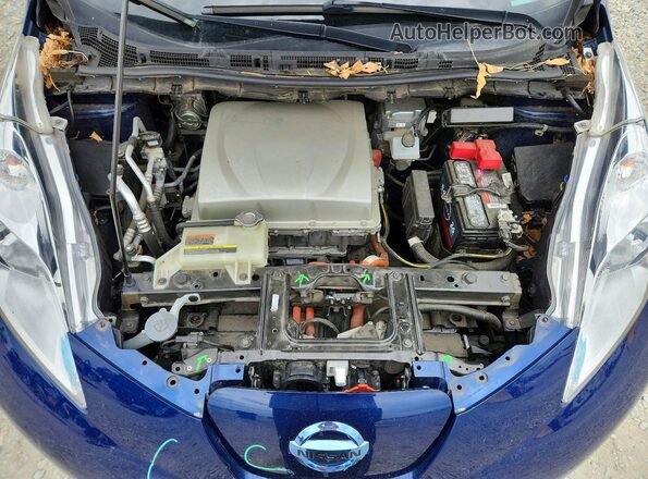1N4BZ0CP0GC302605 2016 NISSAN LEAF Синий 