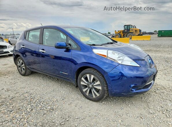1N4BZ0CP0GC302605 2016 NISSAN LEAF Синий 