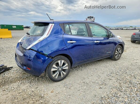 1N4BZ0CP0GC302605 2016 NISSAN LEAF Синий 