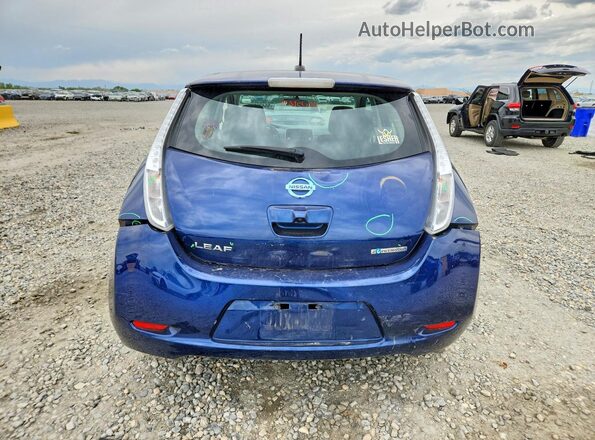 1N4BZ0CP0GC302605 2016 NISSAN LEAF Синий 