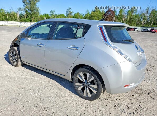 1N4BZ0CP0HC310284 2017 NISSAN LEAF Silver Հետևի ձախ