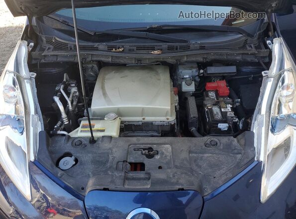 1N4BZ0CP1HC310603 2017 NISSAN LEAF Blue Շարժիչի բաժամունքի տեսք