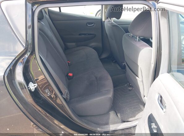 1N4BZ0CP3HC303748 2017 NISSAN LEAF Black VIN կոդի պիտակի տեսք
