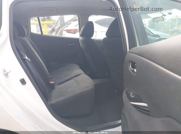 1N4BZ0CP3HC304625 2017 NISSAN LEAF White Vista de la etiqueta del VIN