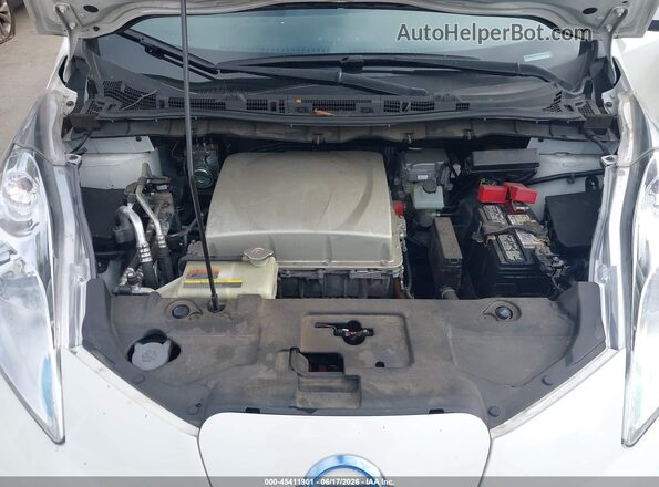 1N4BZ0CP3HC304625 2017 NISSAN LEAF White Vista trasera