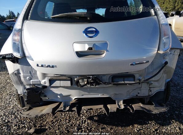 1N4BZ0CP6HC304361 2017 NISSAN LEAF Silver Vista frontal