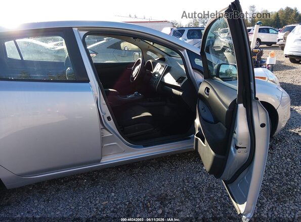 1N4BZ0CP6HC304361 2017 NISSAN LEAF Silver Vista interior delantera