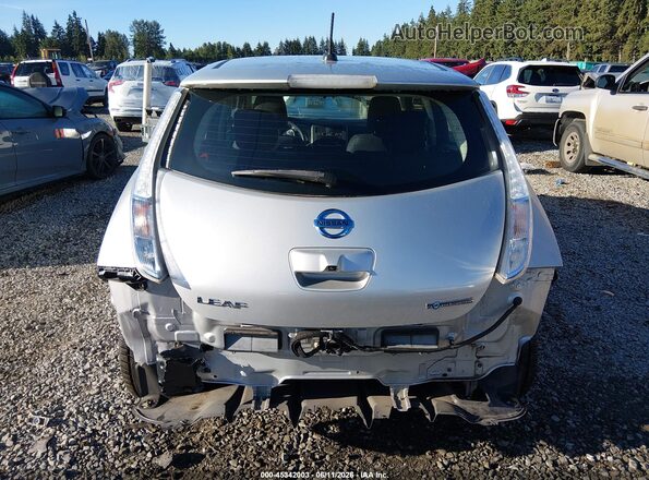 1N4BZ0CP6HC304361 2017 NISSAN LEAF Silver 