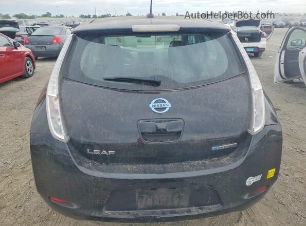 1N4BZ0CP8GC313643 2016 NISSAN LEAF Black Vista trasera