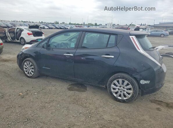 1N4BZ0CP8GC313643 2016 NISSAN LEAF Black Trasero izquierdo