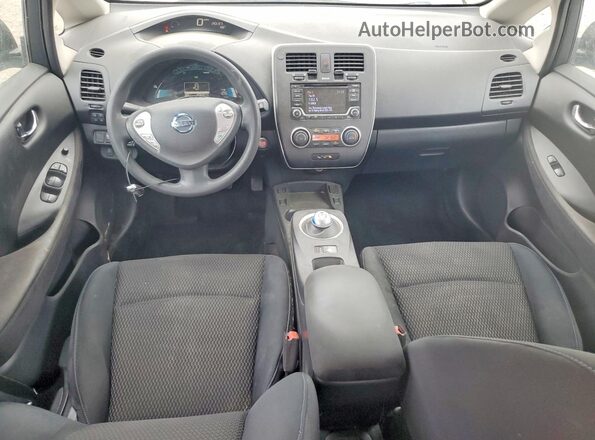1N4BZ0CP8GC313643 2016 NISSAN LEAF Black Vista del salpicadero
