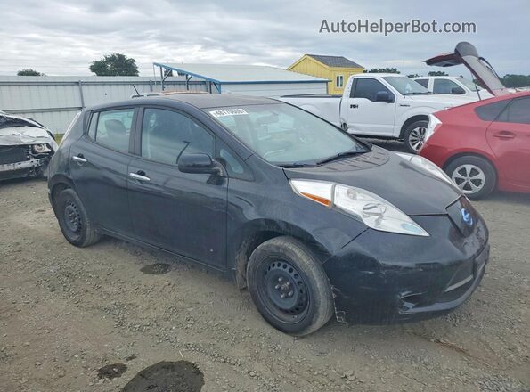 1N4BZ0CP8GC313643 2016 NISSAN LEAF Black Delantero derecho