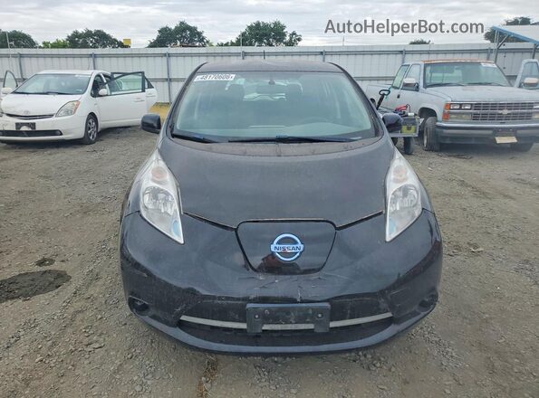 1N4BZ0CP8GC313643 2016 NISSAN LEAF Black Vista frontal