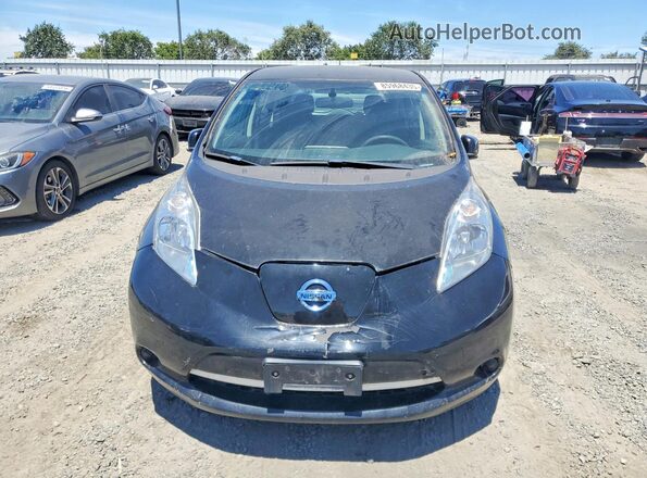 1N4BZ0CP8GC313643 2016 NISSAN LEAF Черный Вид спереди