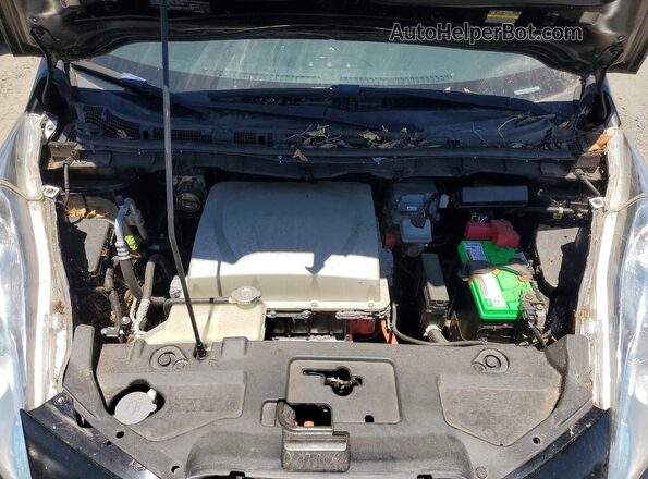 1N4BZ0CP8GC313643 2016 NISSAN LEAF Черный Вид задней части салона
