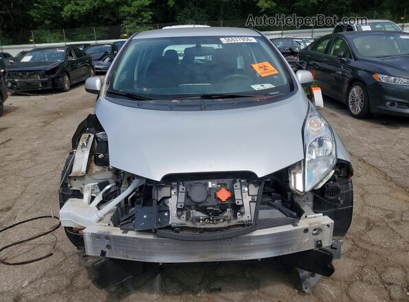 1N4BZ0CP8GC314596 2016 NISSAN LEAF Silver Front view