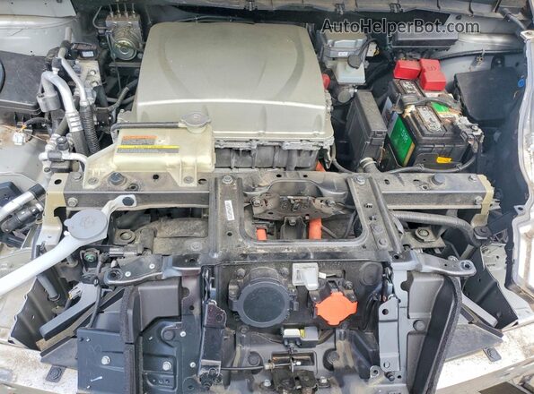 1N4BZ0CP8GC314596 2016 NISSAN LEAF Silver Rear interior view