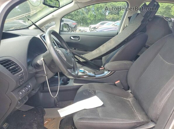 1N4BZ0CP8GC314596 2016 NISSAN LEAF Silver Front interior view