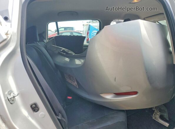 1N4BZ0CP8GC314596 2016 NISSAN LEAF Silver Rear seats view