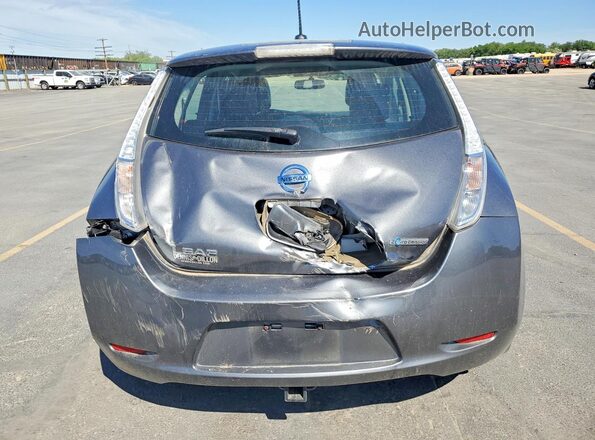 1N4BZ0CP9GC313974 2016 NISSAN LEAF Charcoal Հետևի տեսք