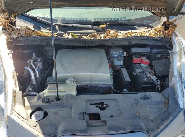 1N4BZ0CP9GC313974 2016 NISSAN LEAF Charcoal Սալոնի հետևի տեսք