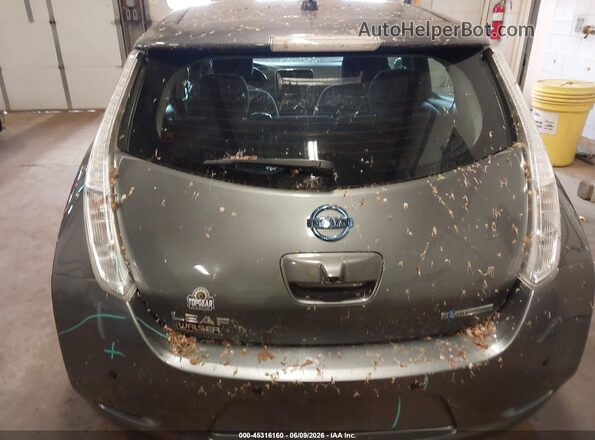 1N4BZ0CPXGC312848 2016 NISSAN LEAF Серый Вид спереди