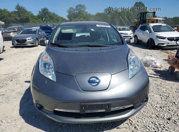 1N4BZ0CPXHC305738 2017 NISSAN LEAF Gray 