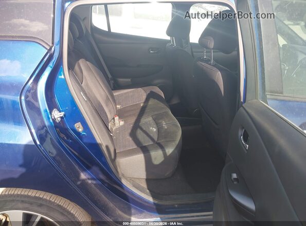 1N4BZ1BV4MC556206 2021 NISSAN LEAF Blue VIN კოდის სტიკერის ხედი